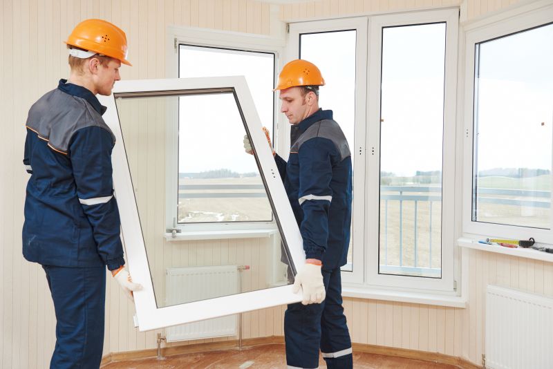 Shower Window Installation detail